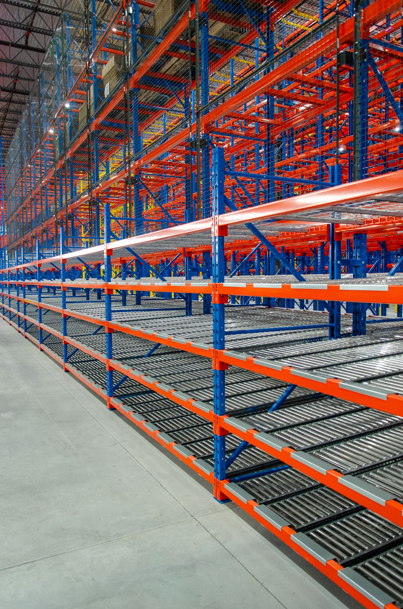 Master, entrepôt, warehouse, carton flow