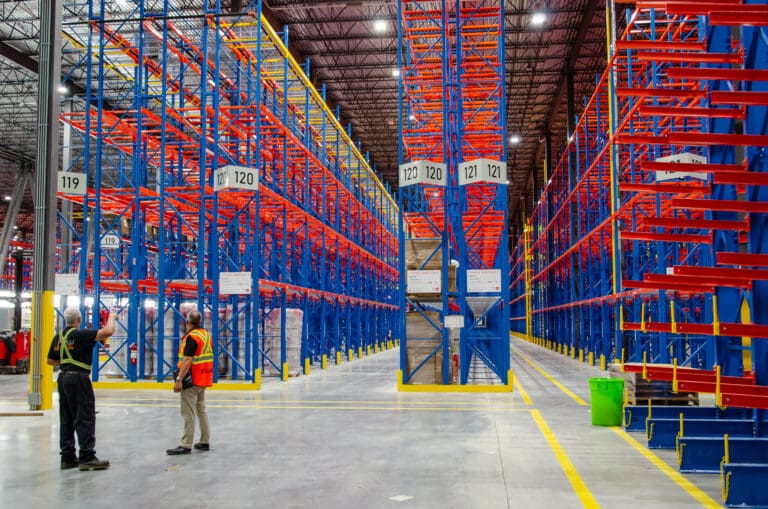 Warehouse racking project for Master | Etalex